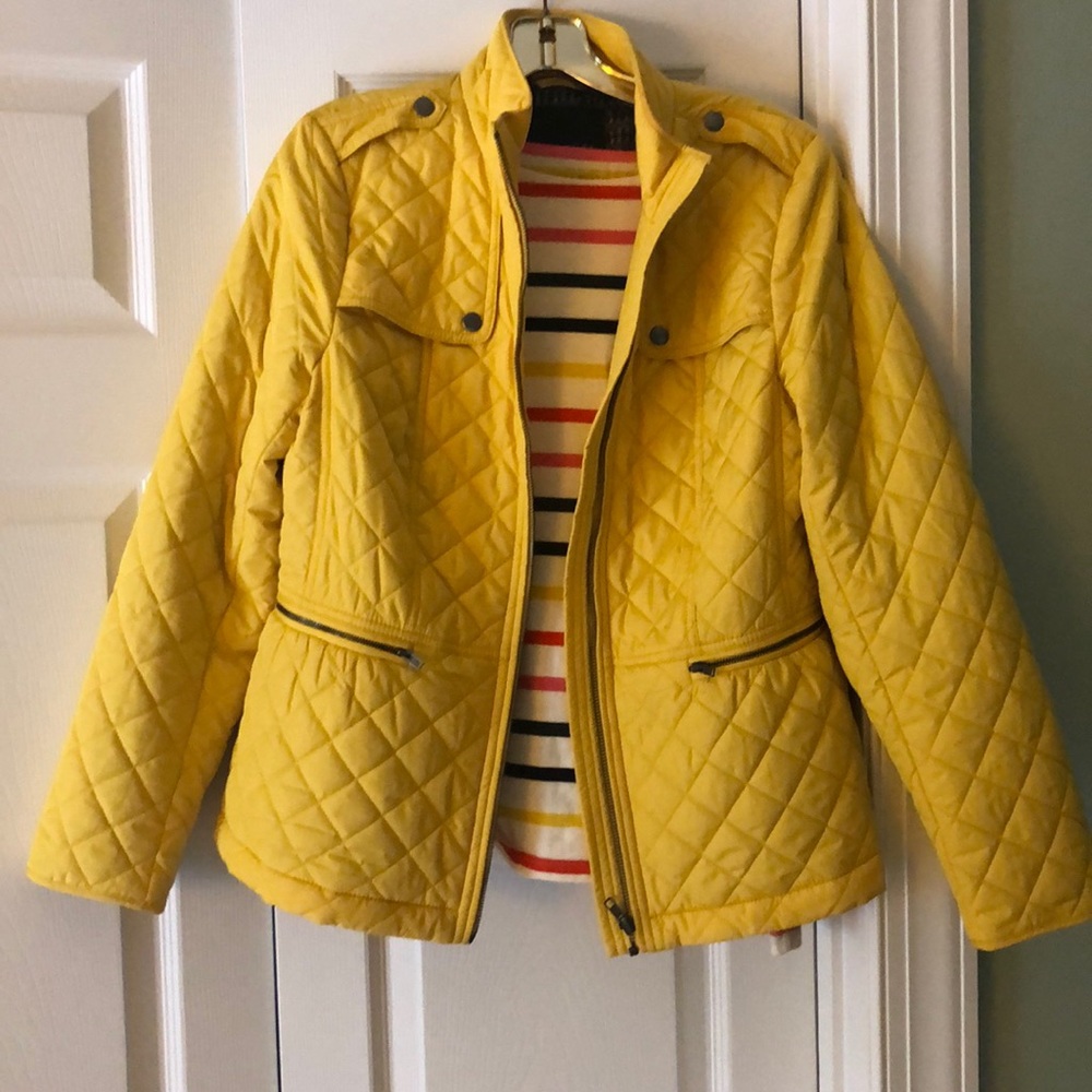 Talbots Quilted Jacket size medium like new